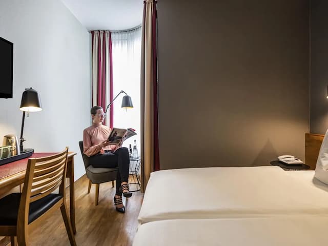 メルキュール ホテル ベルリン ツェントルム-スタンダード ルーム シングルベッド 1 台-3