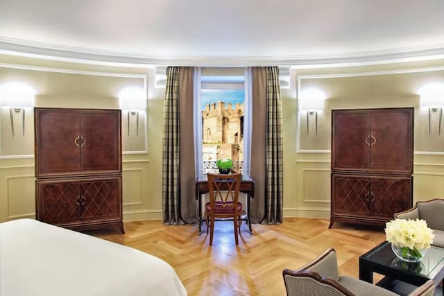 ローマ マリオット グランド ホテル フローラ-ジュニア スイート キングベッド 1 台ソファーベッド付き-1