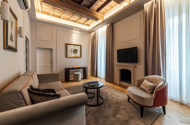 エイチ ボロミーニ パラッツォ パンフィーリ-デラックス スイート キングベッド 1 台ソファーベッド付き-22