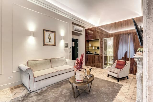 エイチ ボロミーニ パラッツォ パンフィーリ-デラックス スイート キングベッド 1 台ソファーベッド付き-11