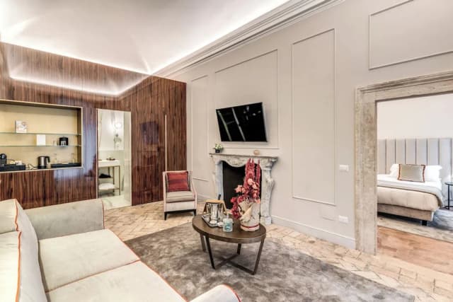 エイチ ボロミーニ パラッツォ パンフィーリ-デラックス スイート キングベッド 1 台ソファーベッド付き-14