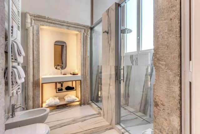 エイチ ボロミーニ パラッツォ パンフィーリ-デラックス スイート キングベッド 1 台ソファーベッド付き-17