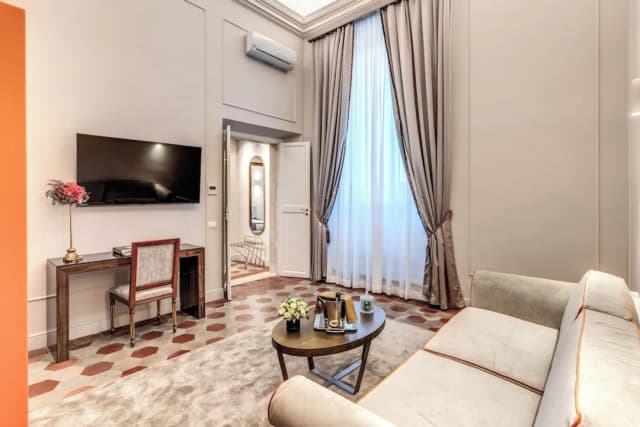 エイチ ボロミーニ パラッツォ パンフィーリ-デラックス スイート キングベッド 1 台ソファーベッド付き-10