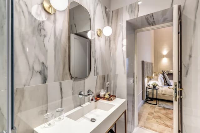 エイチ ボロミーニ パラッツォ パンフィーリ-デラックス スイート キングベッド 1 台ソファーベッド付き-9