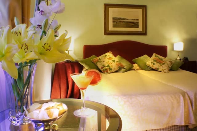 玫瑰園酒店-高級雙人或雙床房-4