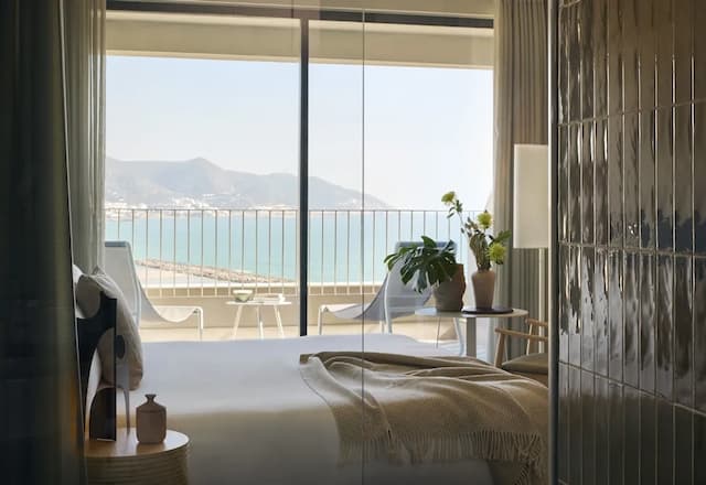 特拉瑪爾酒店-ME, 高級客房, 2 間臥室, 相連客房, 部分海景-3