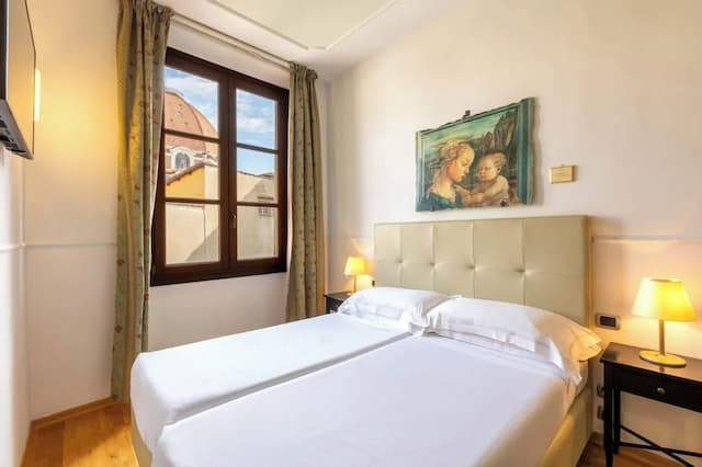 中央酒店-雙人房, 1 張標準雙人床, 城市景-5