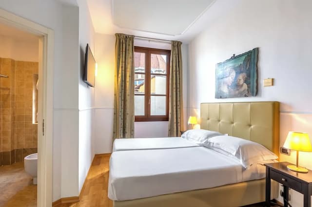 中央酒店-雙人房, 1 張標準雙人床, 城市景-4