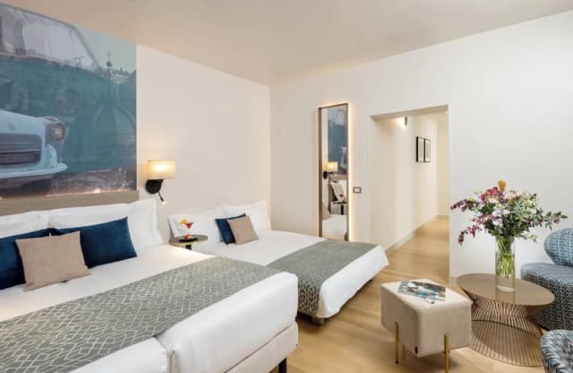 萊奧納多羅馬特米尼精品飯店-家庭客房-1