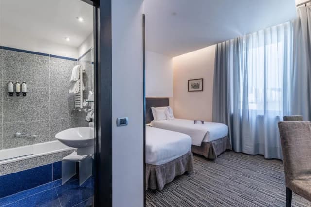 貝斯特韋斯特普拉斯環球飯店-舒適客房, 2 張單人床-6