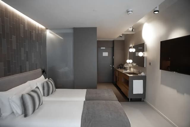 Ohla Eixample-高级双床房-2