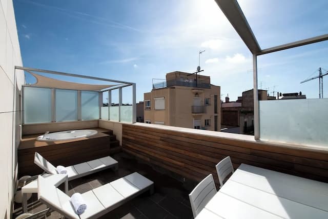 Pestana Arena Barcelona-小型套房 (Jacuzzi on the Terrace)-10