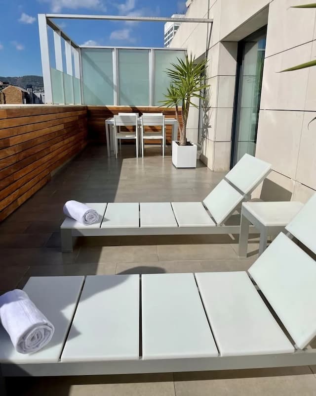 Pestana Arena Barcelona-小型套房 (Jacuzzi on the Terrace)-2