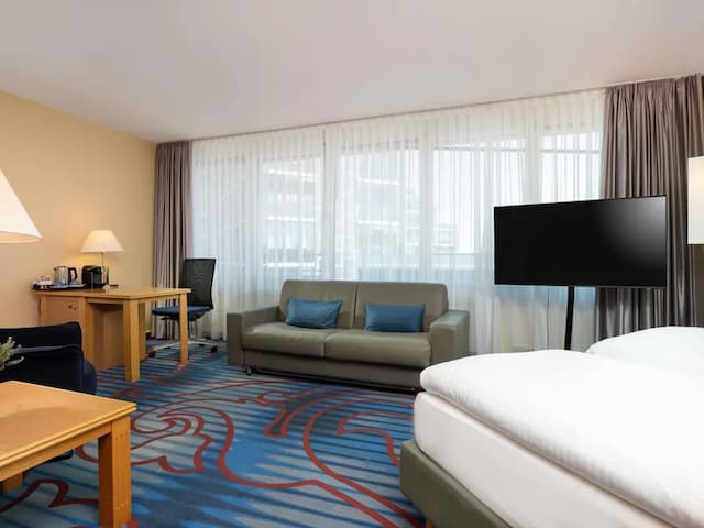 Mercure Hotel Berlin Tempelhof-高级双人房, 1 张双人床-11