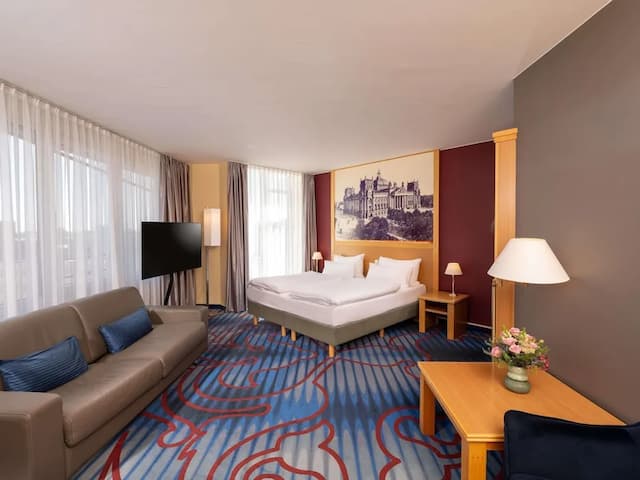 Mercure Hotel Berlin Tempelhof-高级双人房, 1 张双人床-10