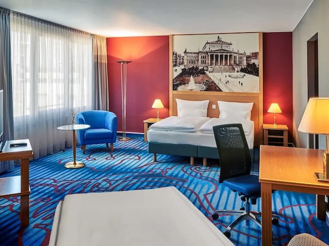 Mercure Hotel Berlin Tempelhof-标准双人房, 1 张双人床-3