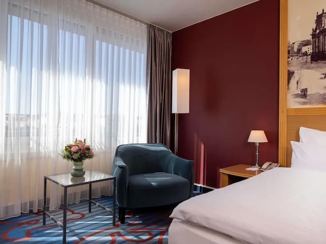 Mercure Hotel Berlin Tempelhof-标准双人房, 1 张双人床-12