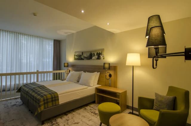 慕尼黑安達赫治假日酒店 (IHG 旗下酒店)-標準客房, 1 張特大雙人床及 1 張梳化床-11