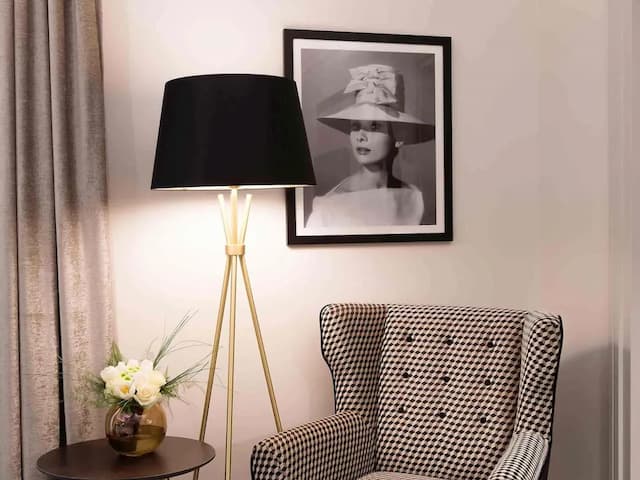 瑟雷塔尼美憬閣酒店-高級客房, 1 張加大雙人床-5