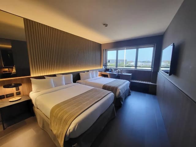 바르셀로나 에어포트 호텔-디럭스룸-1