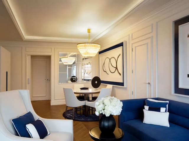 Sofitel Barcelona Skipper-Suite, 1 King Bed, Terrace (Opera, with a Living room)-7