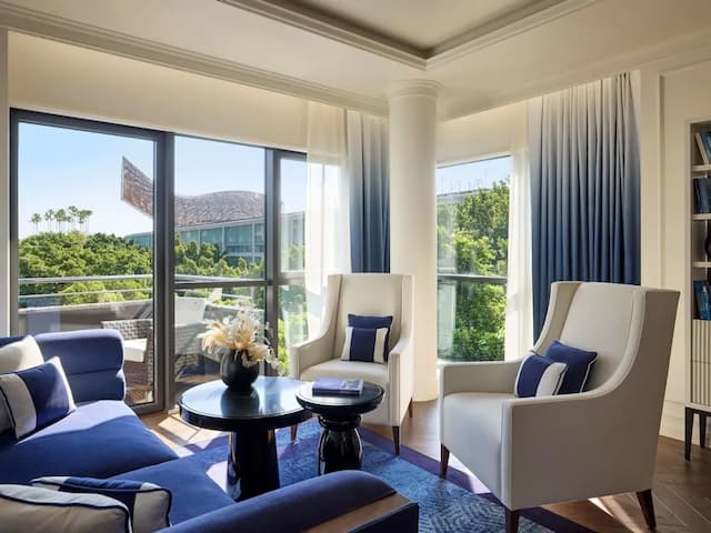 Sofitel Barcelona Skipper-Suite, 1 King Bed, Terrace (Opera, with a Living room)-1