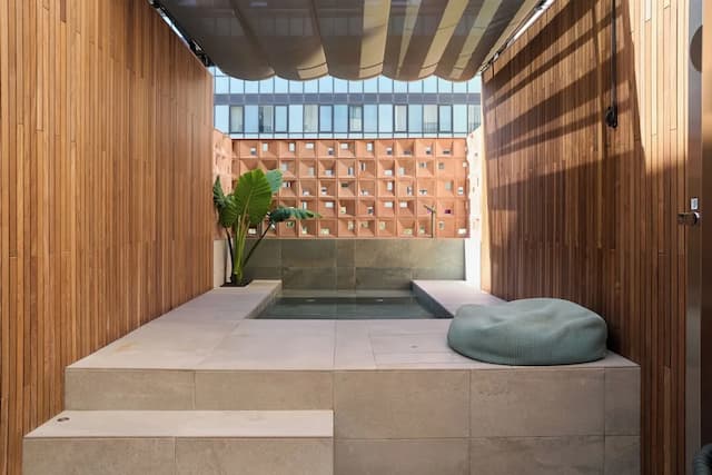 Catalonia Ramblas-高级双人房（单人入住）, 露台 (and private pool)-6