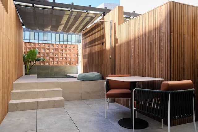 Catalonia Ramblas-高级双人房（单人入住）, 露台 (and private pool)-2