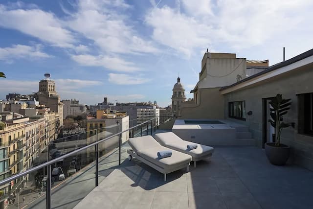 Catalonia Ramblas-小型套房, 私人游泳池, 城市景观 (Panoramic View, Deluxe)-1