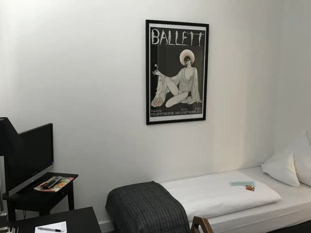 Hotel Nymphenburg City-Single Room, City View-5