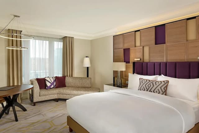 柏林麗思卡爾頓飯店-豪華客房, 1 張特大雙人床-1