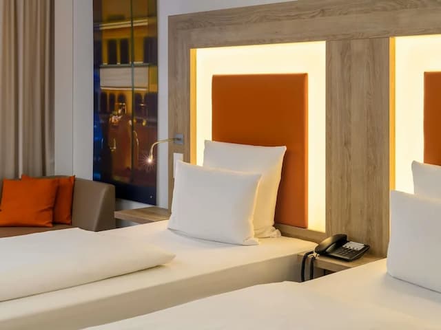 ノボテル ニュルンベルク センター ヴィレ-スタンダード ツインルーム シングルベッド 2 台-4