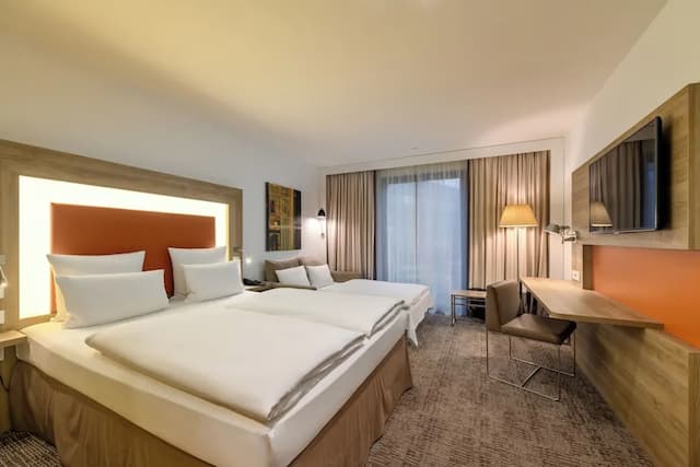 ノボテル ニュルンベルク センター ヴィレ-スタンダード ルーム クイーンベッド 1 台ソファーベッド付き-2