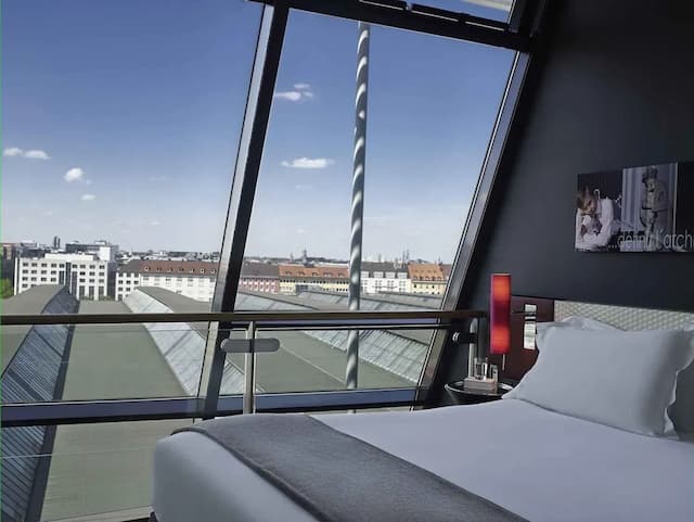 Sofitel Munich Bayerpost-Junior Suite, City View (Duplex)-7