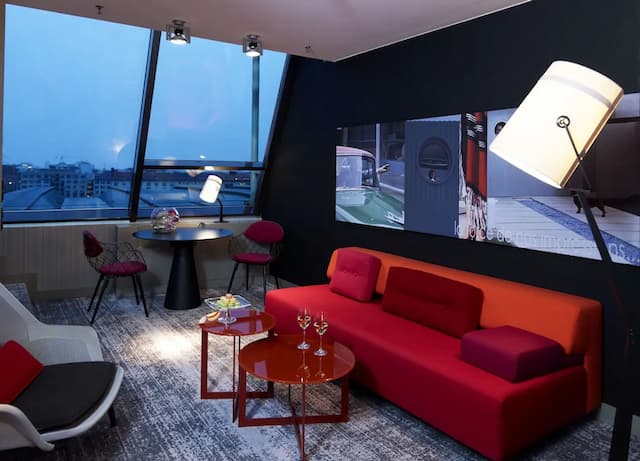 Sofitel Munich Bayerpost-Junior Suite, City View (Duplex)-2