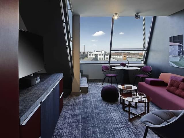 Sofitel Munich Bayerpost-Junior Suite, City View (Duplex)-6