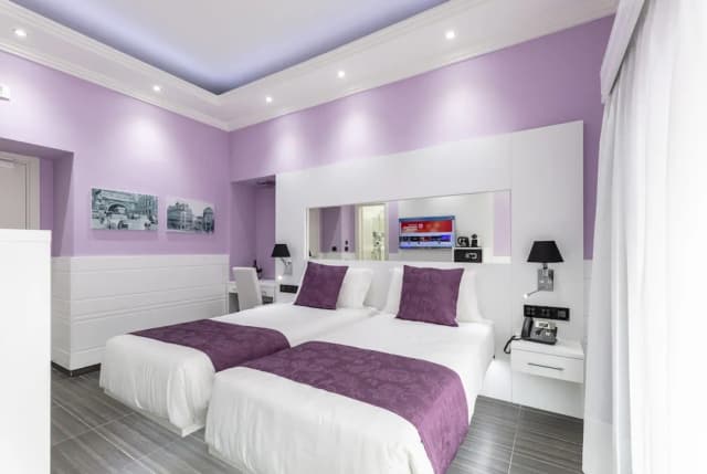 THE ONE Boutique Hotel & SPA Rome-Deluxe Double Room, City View-14