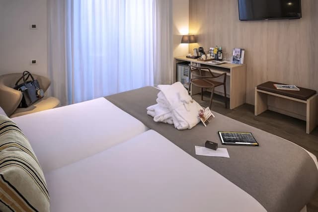 Hotel SERHS Rivoli Rambla-华丽双人房或双床房-4