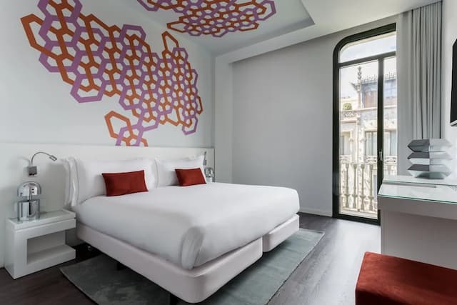 룸 메이트 칼라, 바르셀로나-더블룸 또는 트윈룸, 발코니-4