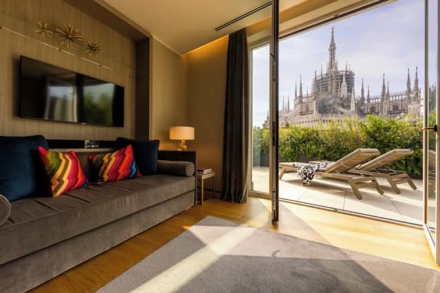 로사 그랜드 밀라노 - 스타호텔스 콜레지오네-Duomo Terrace Penthouse One Bedroom-5