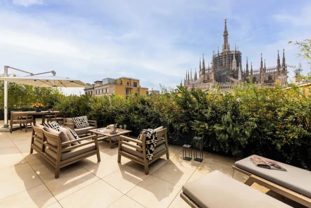 로사 그랜드 밀라노 - 스타호텔스 콜레지오네-Duomo Terrace Penthouse One Bedroom-3