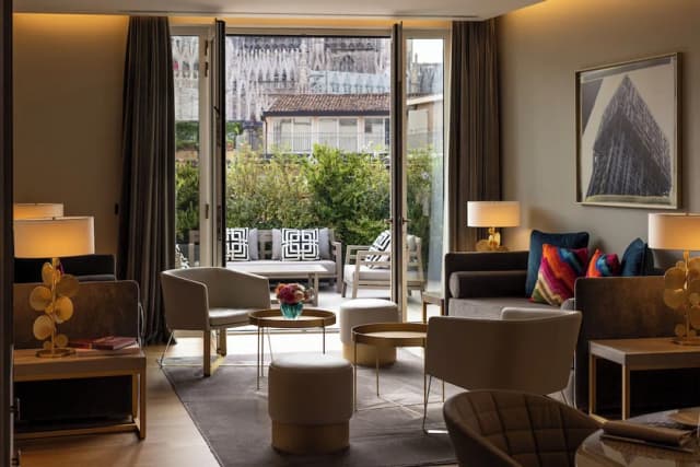 로사 그랜드 밀라노 - 스타호텔스 콜레지오네-Duomo Terrace Penthouse One Bedroom-13
