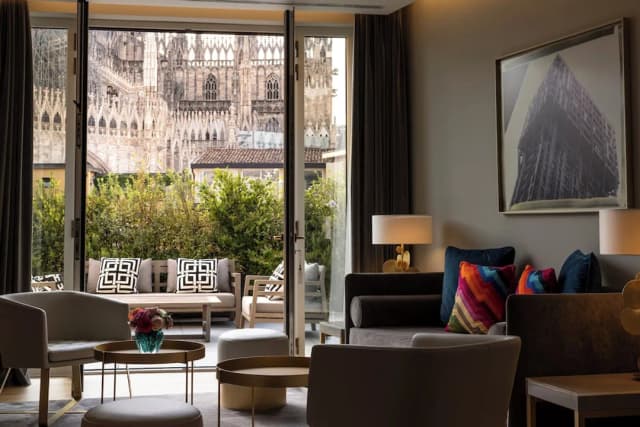 로사 그랜드 밀라노 - 스타호텔스 콜레지오네-Duomo Terrace Penthouse One Bedroom-12