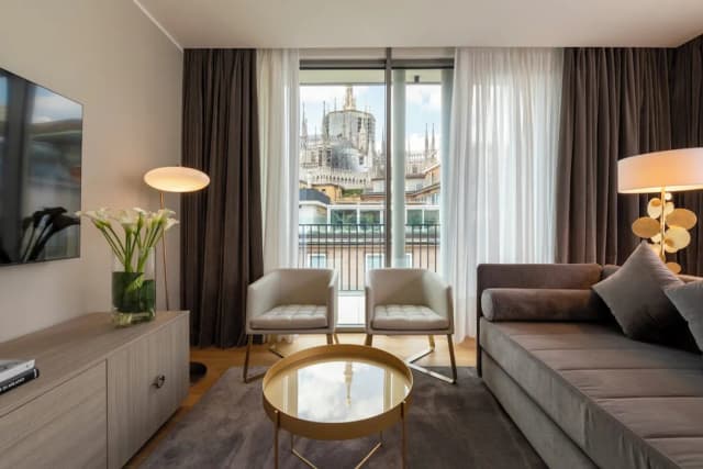 로사 그랜드 밀라노 - 스타호텔스 콜레지오네-Duomo Terrace Penthouse One Bedroom-16