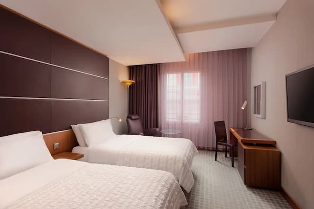 巴塞隆納艾美飯店-豪華客房, 2 張單人床-3