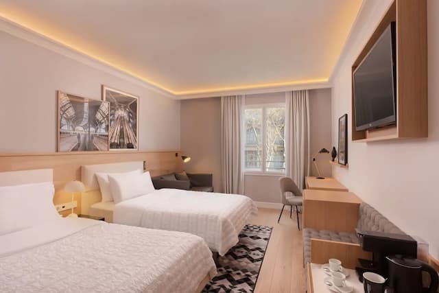 巴塞隆納艾美飯店-尊榮客房, 2 張單人床-4