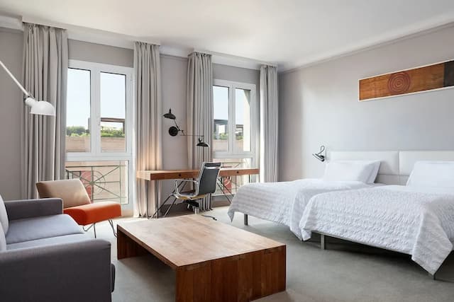 巴塞隆納艾美飯店-普通套房, 2 張單人床-4