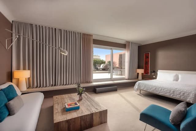 巴塞隆納艾美飯店-頂級套房, 1 張特大雙人床, 露台-1