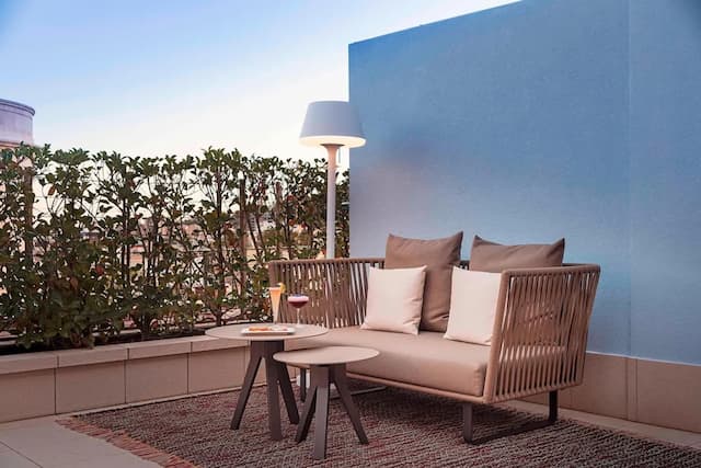 巴塞隆納艾美飯店-頂級套房, 1 張特大雙人床, 露台-6