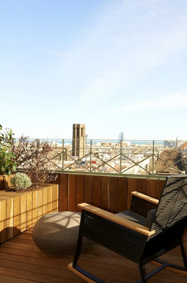 巴塞隆納艾美飯店-套房, 1 張特大雙人床, 城市景觀 (Penthouse, Panoramic)-7